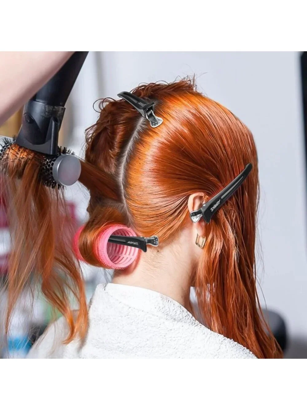 Hair Styling Clips for Sectioning & Home Haircuts - Professional Quality